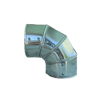 CURVA Acciaio Inox Aisi 304 opaco Spessore 05 mm 90 Gradi