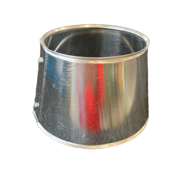 RIDUZIONE Acciaio Inox Aisi 304 opaco Spessore 05 mm